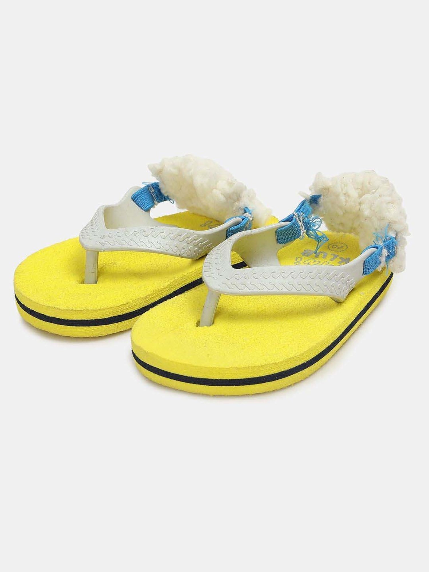 MINIKLUB Boys Yellow Casual Wear Flip Flop