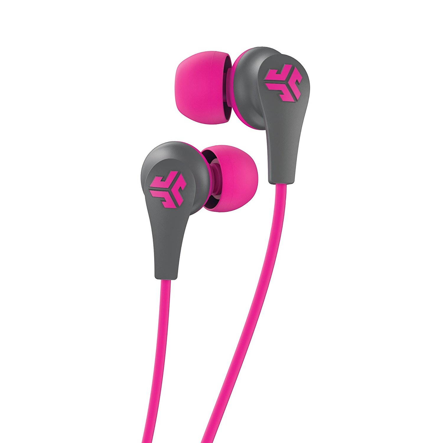 JLab Audio JBuds Pro Bluetooth Wireless Signature Earbuds - Pink Gray