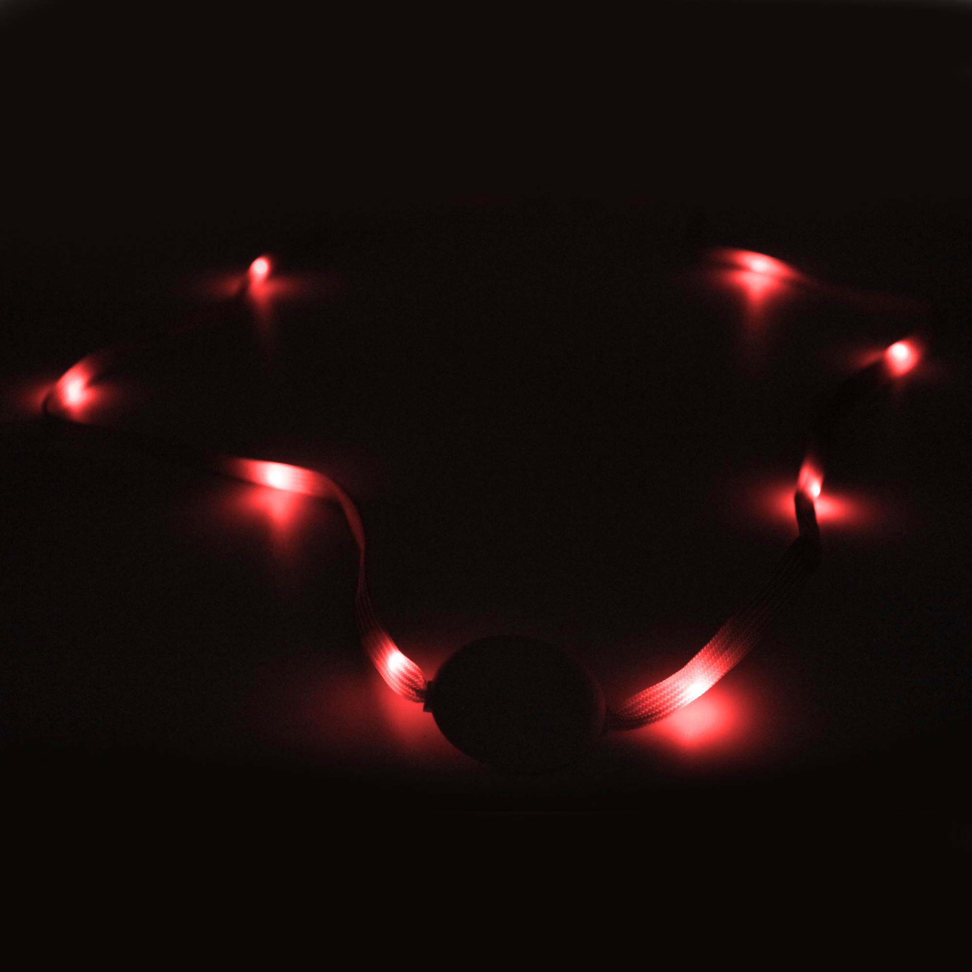 LED Shoelaces Luminous Nylon Flashing Modes EDM Festival Party Dancing Shoelaces for Boys Girls (Red)