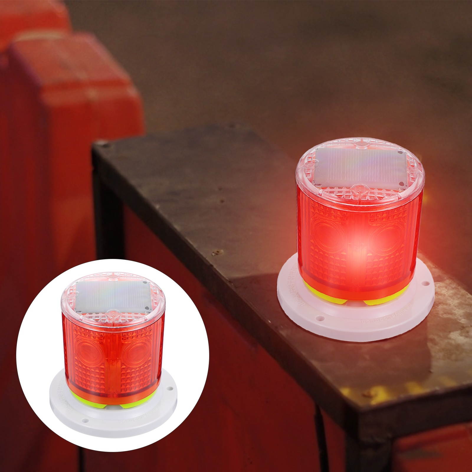 1pc Premium Durable Professional Strobe Signal Light for Construction Site Aviation