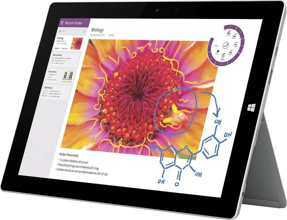 Microsoft Surface 3 Tablet (10.8-Inch, 32GB, Intel Atom, Windows 8.1 Pro)