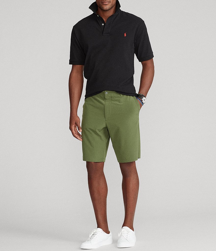 Caribbean Big and Tall 9#double; and 11#double; Inseam Knit Jacquard Shorts