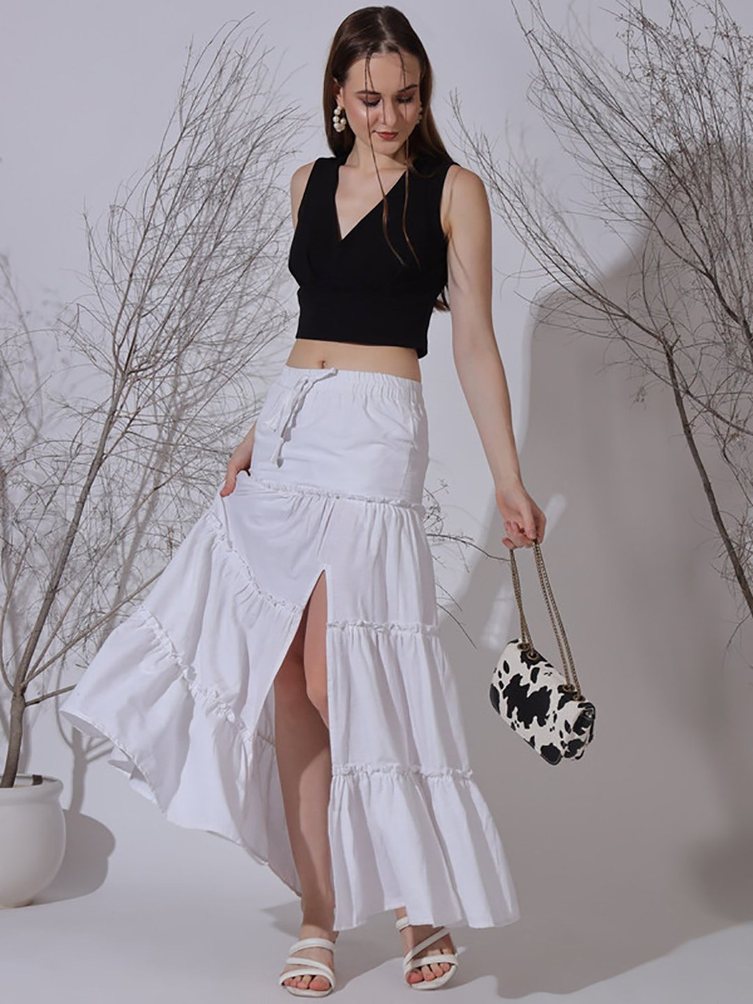 NEUDIS White Maxi Skirt