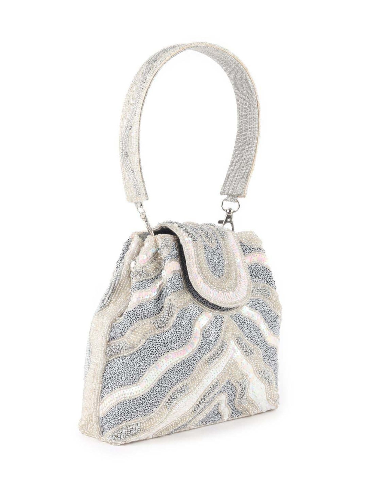 Odette Multicolor Embroidered Handbag