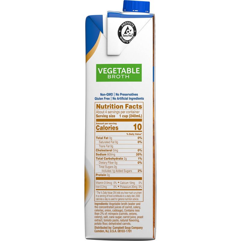 Swanson 100% Natural Vegetable Broth 32oz