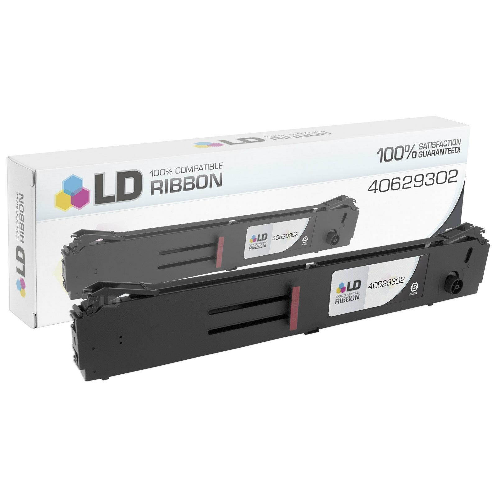 LD Compatible Okidata 40629302 5PK BLK Printer Ribbons for Pacemark 4410, 4410n