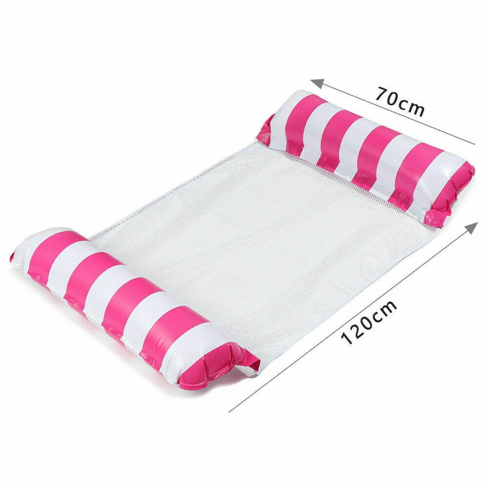 Iatable Swimming Float Water Hammock Flong Pool Summer Beach Lounge Bed