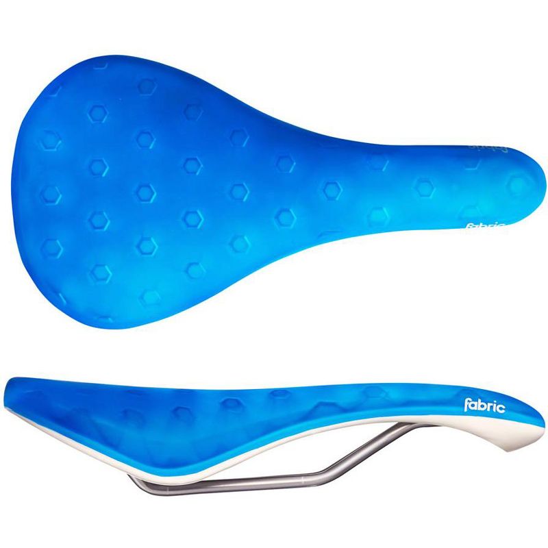 Fabric Cell Radius Saddle - Blue/White Rail Material Chromoly Width 155