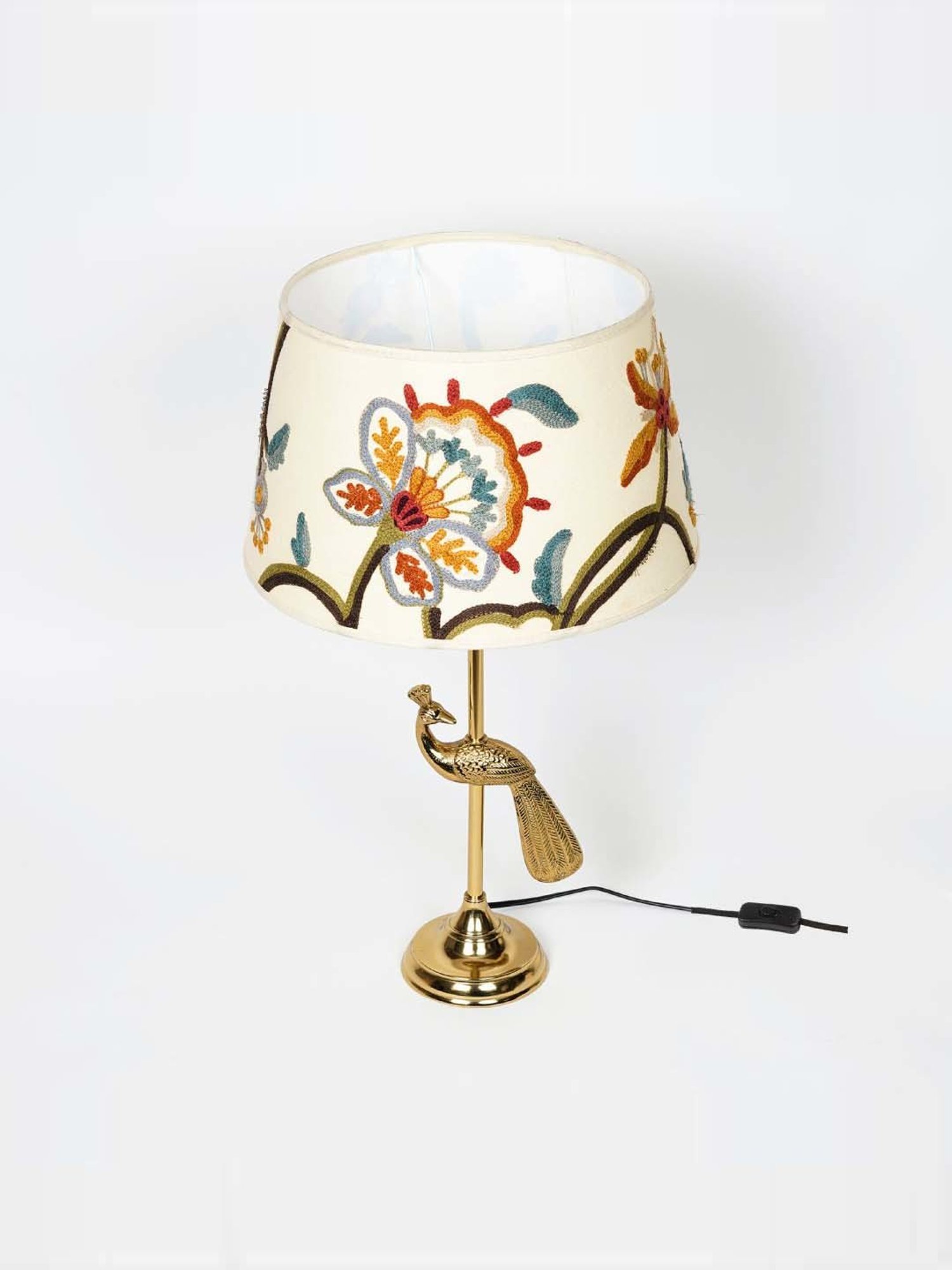 DecorativeRay Red PVC Study Table Lamp - Set of 1