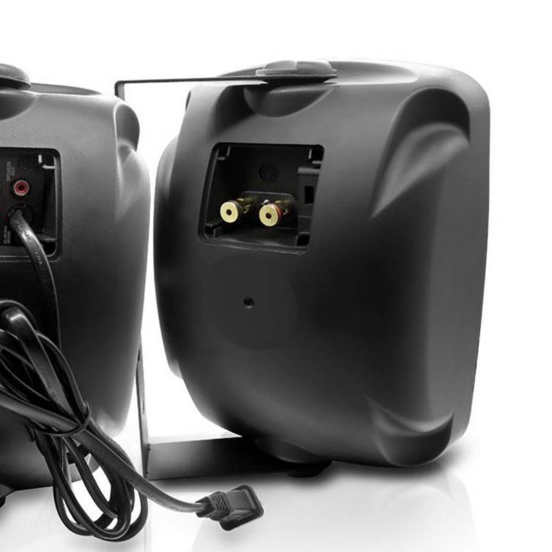 Pyle Audio 6.5 Inch Waterproof Bluetooth Indoor & Outdoor Speaker, Black (Pair)
