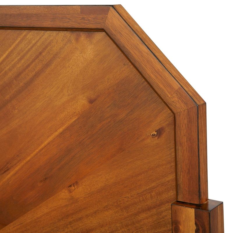 Queen Monty Bed Oak - Lifestorey