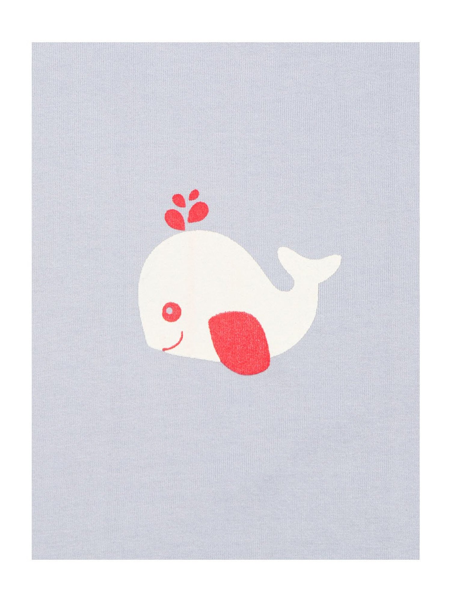 Nino Bambino Kids Blue & White Printed T-Shirt with Pants