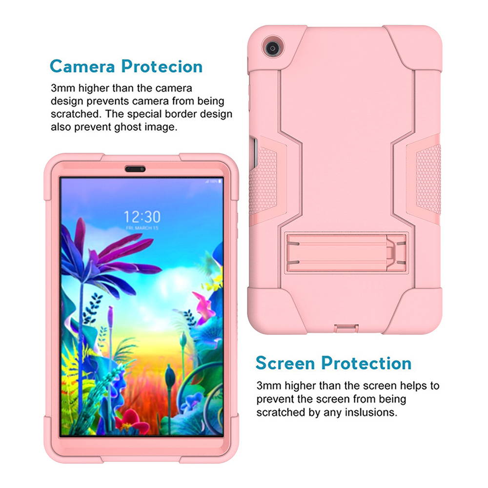 Mignova Case for LG G Pad 5 10.1" Case 2019,Heavy-Duty Drop-Proof and Shock-Resistant Rugged Hybrid case with Built-in Stand , for LG G Pad 5 10.1 inch FHD Tablet 2019