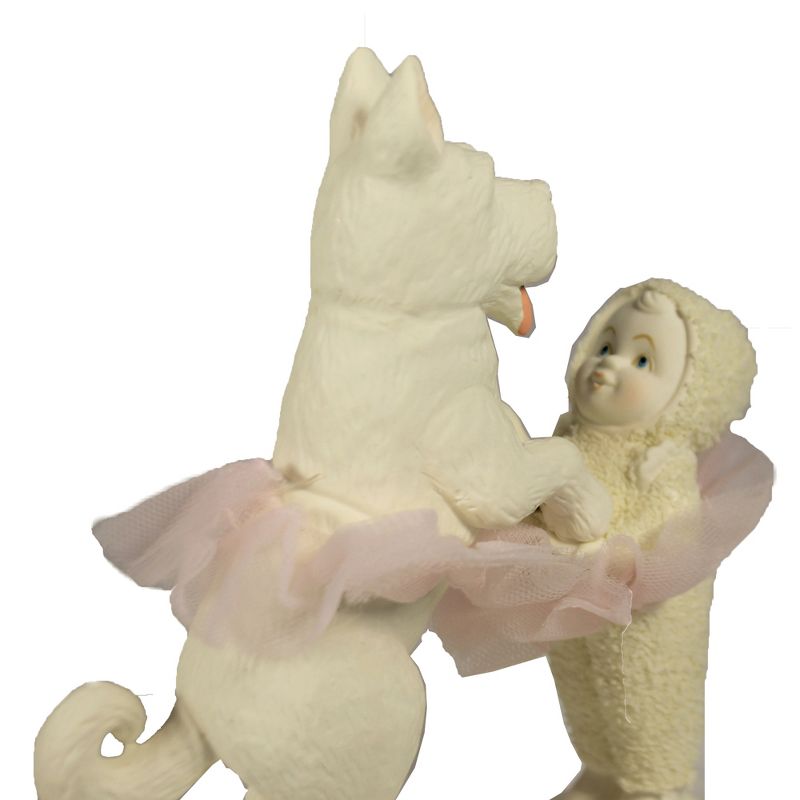 Dept 56 Snowbabies 6.25" Twinkle Toes Friendship Dance  -  Decorative Figurines