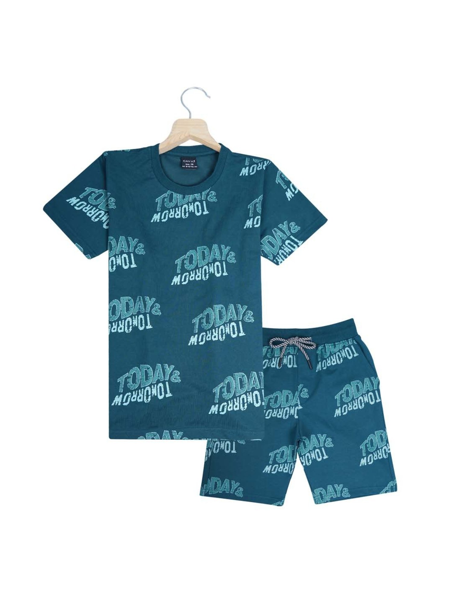 Mothercare Kids Multicolor Printed T-Shirt Set (Pack of 2)