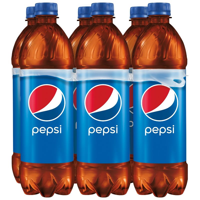 Pepsi Cola Soda - 6pk/24 fl oz Bottles