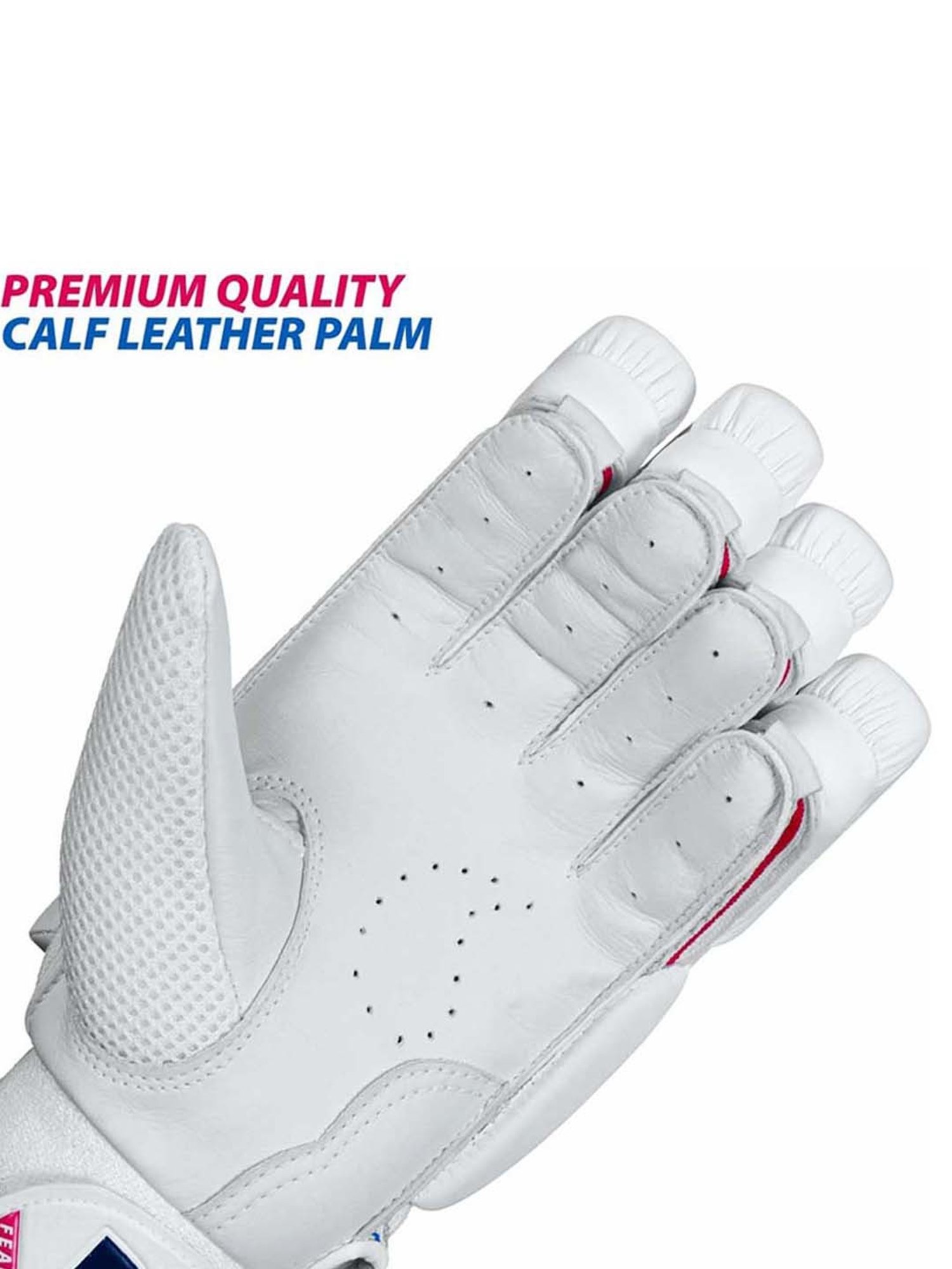 DSC Intense Frost Leather Cricket Batting Gloves Size - Youth