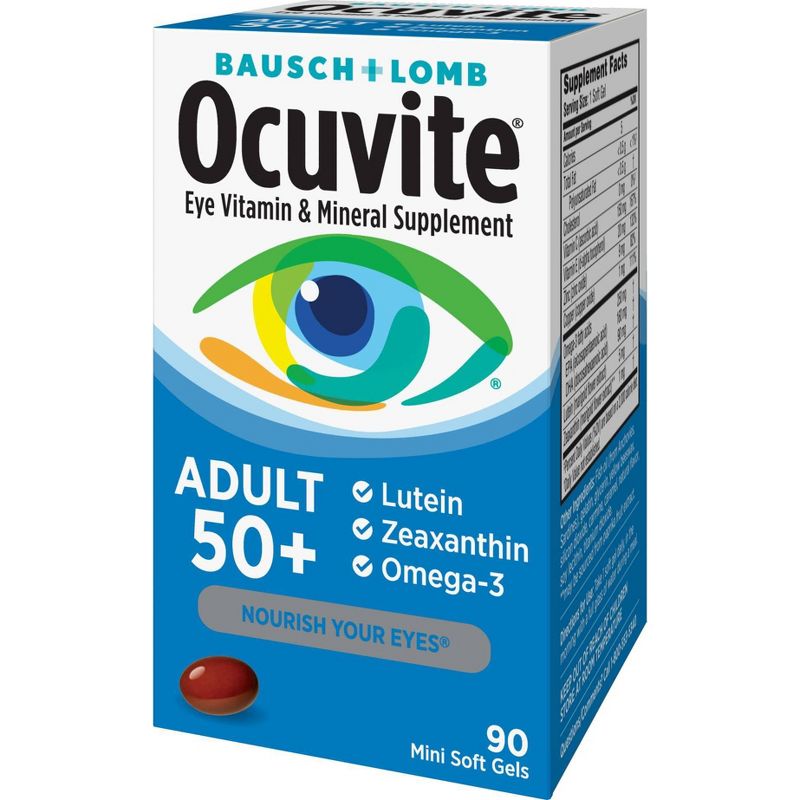 Ocuvite Eye Vitamin and Mineral Dietary Supplement Softgels - 90ct
