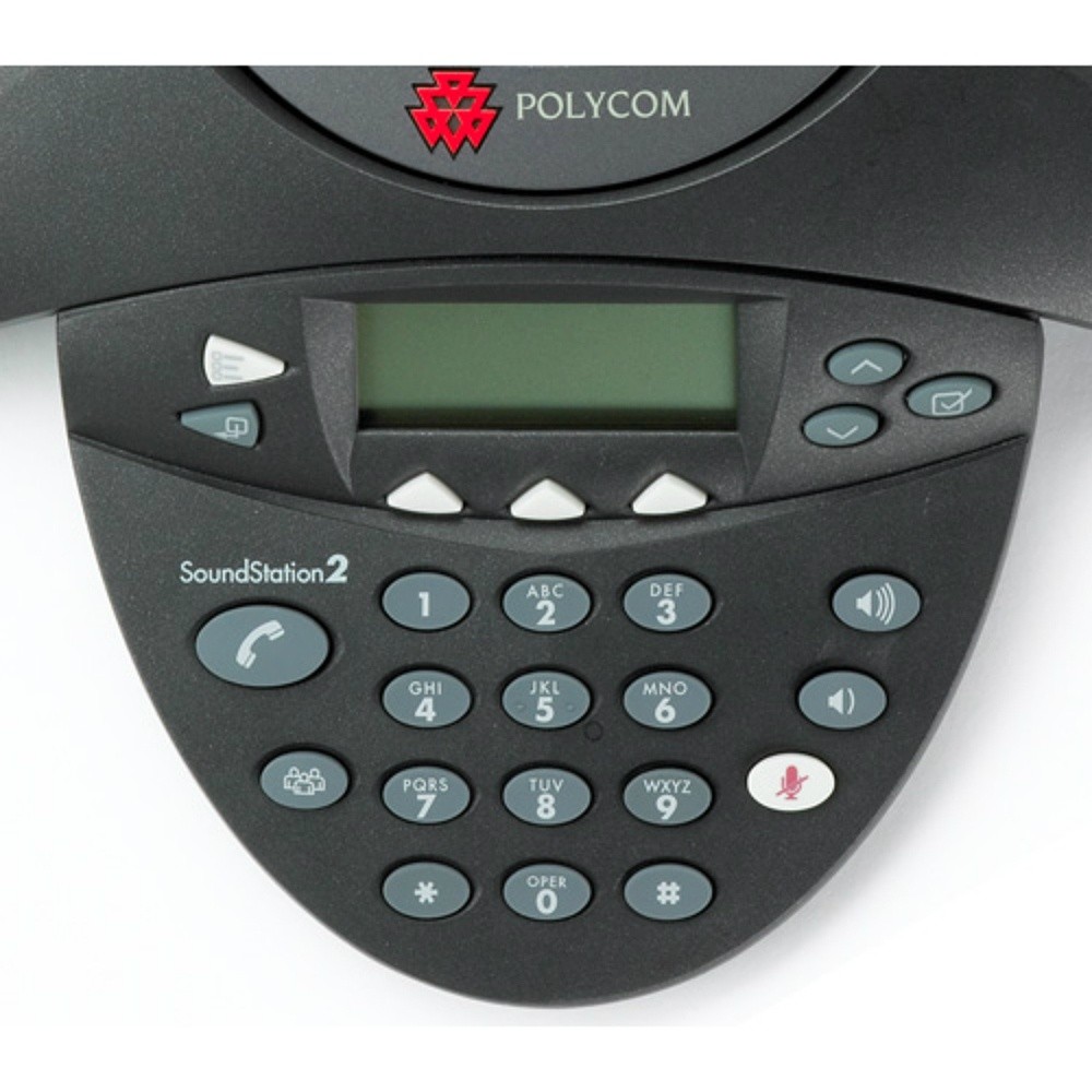 Polycom SoundStation 2 EX (2200-16200-001) Corded Conference Phone