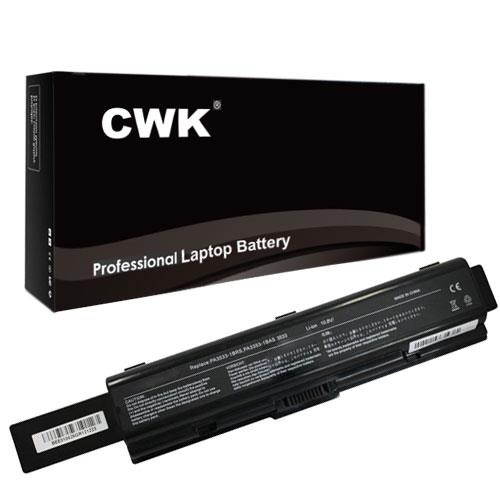 CWK 9 Cell High Capacity Laptop Notebook Battery for Toshiba A305 A305D L305 L305D PA3727U-1BRS Satellite A500 A505 PA3727U-1BRS Toshiba Satellite L400 A350D A355D A505