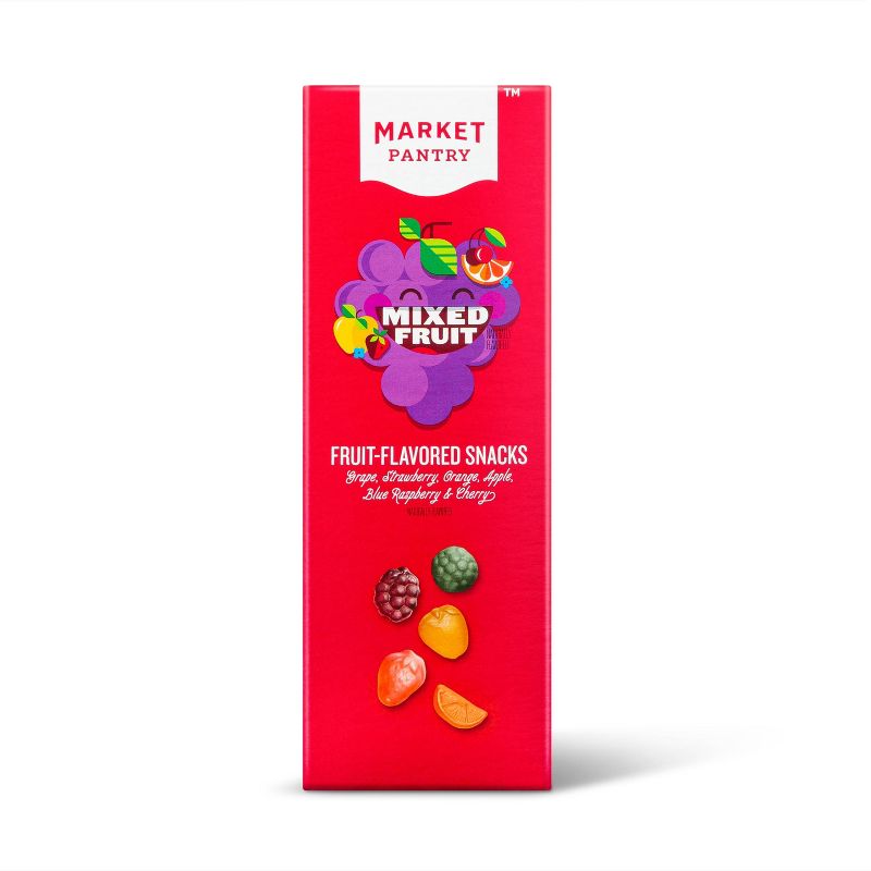 Mixed Fruit Flavored Fruit Snacks - 22ct - Market Pantry™