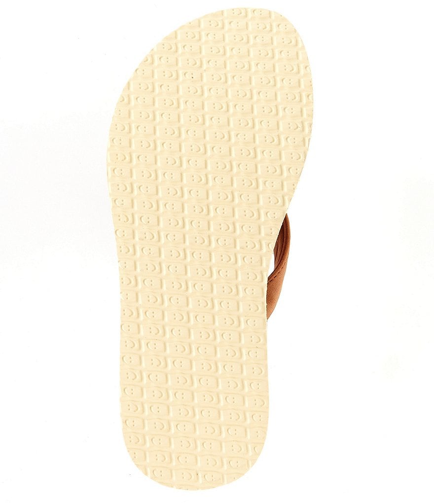 Sanuk Women's Yoga Mat Stacker Rainbow Platform Flip Flops