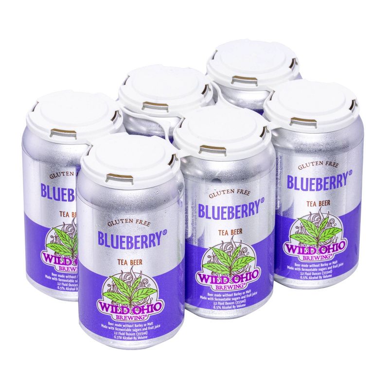 Wild Ohio Blueberry Tea Beer - 6pk/12 fl oz Cans
