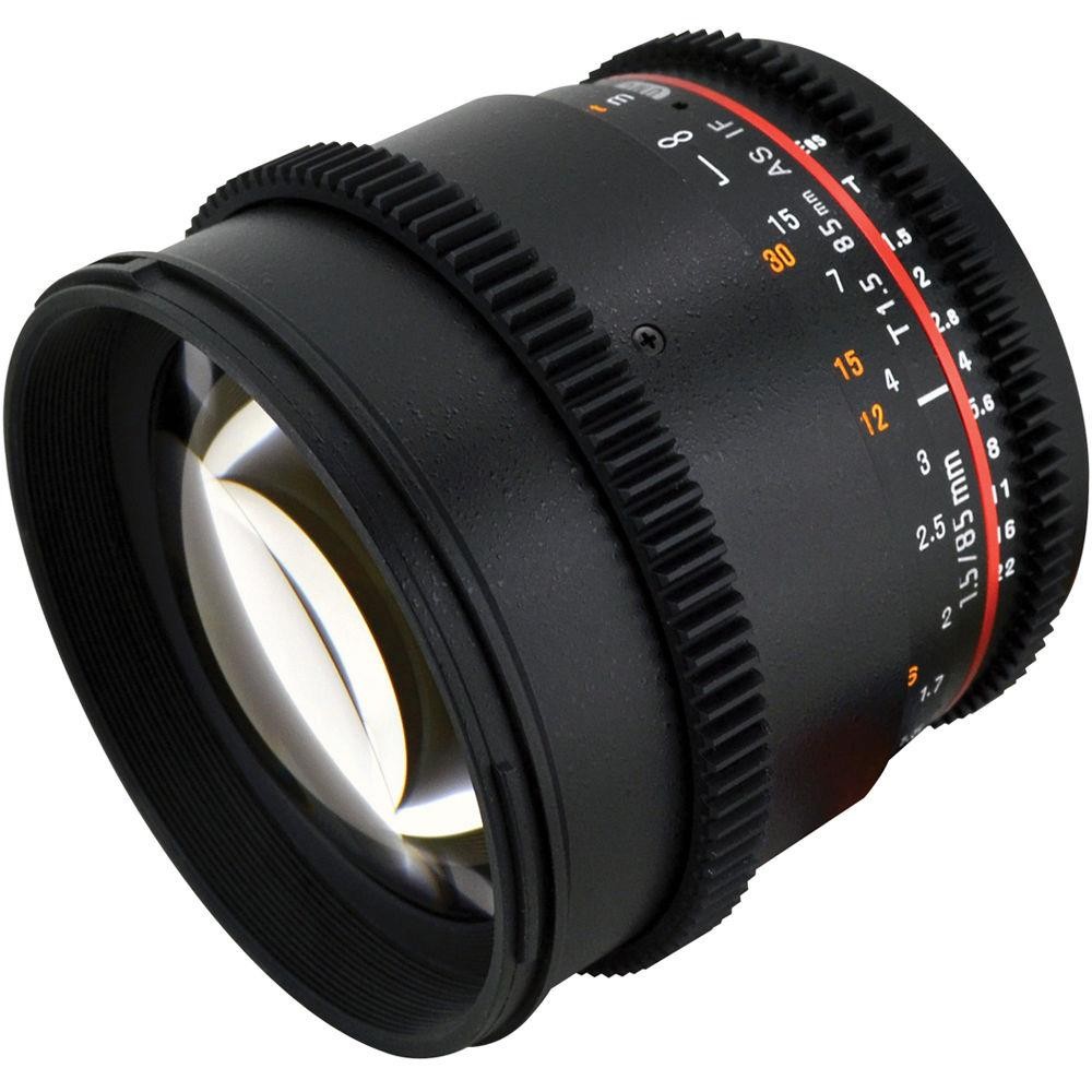 Rokinon 85mm T/1.5 Cine Aspherical Lens for Micro Four Thirds System #CV85M-MFT
