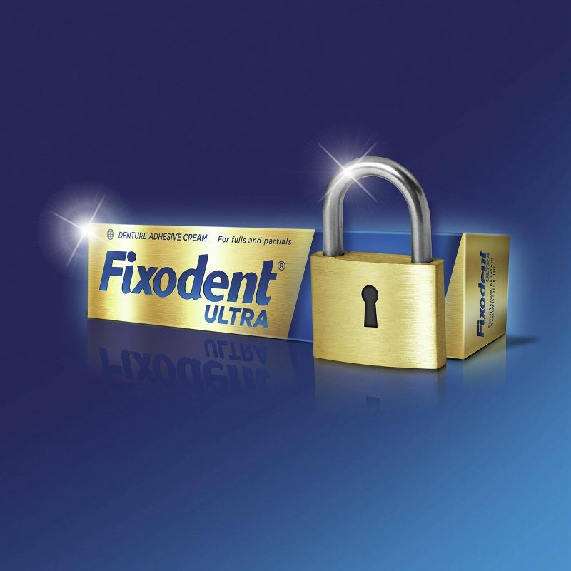 Fixodent Ultra Max Hold Dental Adhesive - Unflavored - 2.2oz/2pk