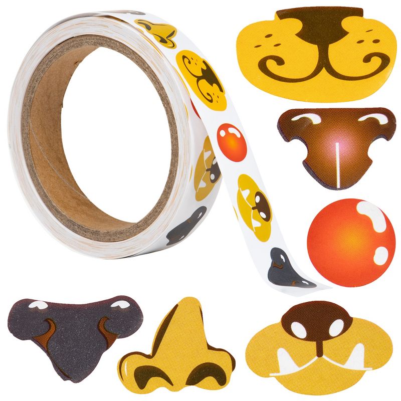 Ready 2 Learn Creative Sticker Roll - Noses - 600 Self-Adhesive Stickers