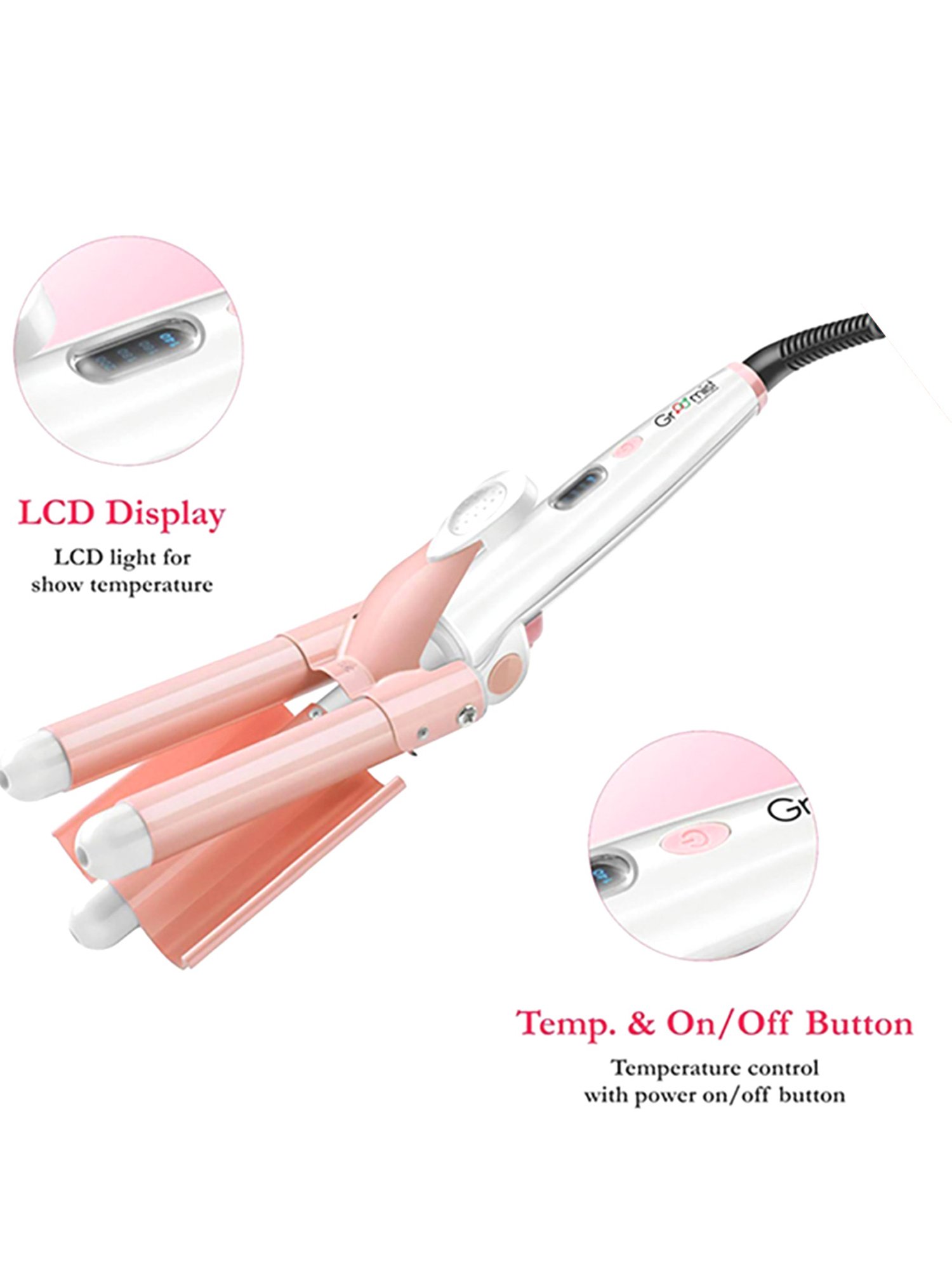 HNK Frizz Hair Crimper (Green)