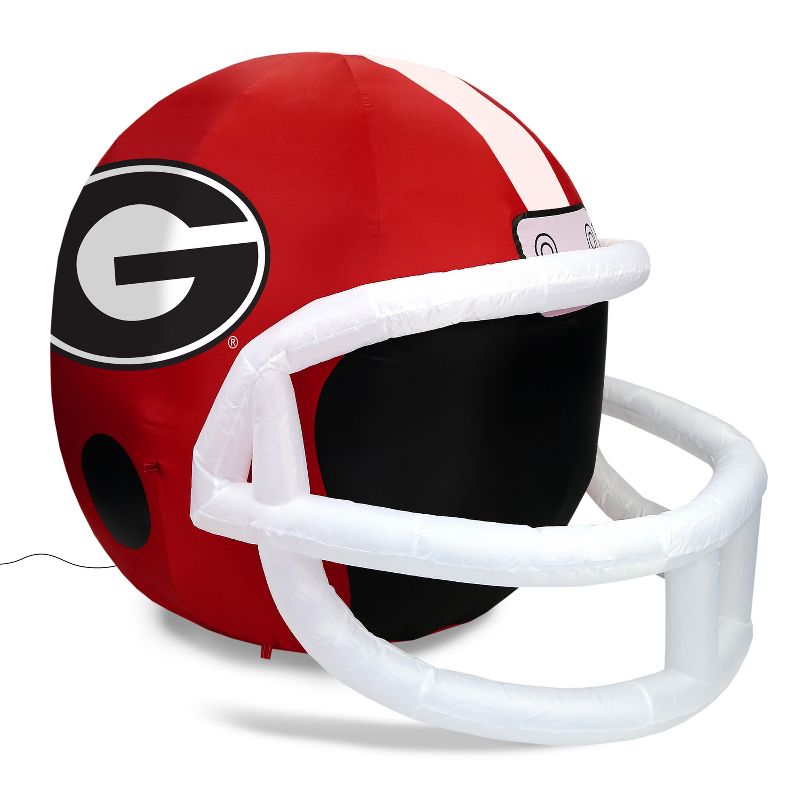 Fabrique NCAA Georgia Team Inflatable Helmet   4 ft., 4 ft Tall, Red