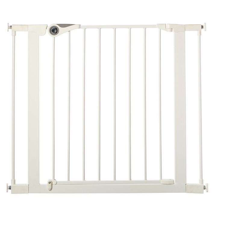 Toddleroo By North States Essential Walk Through Baby Gate - White 29.5" - 39.0" Wide