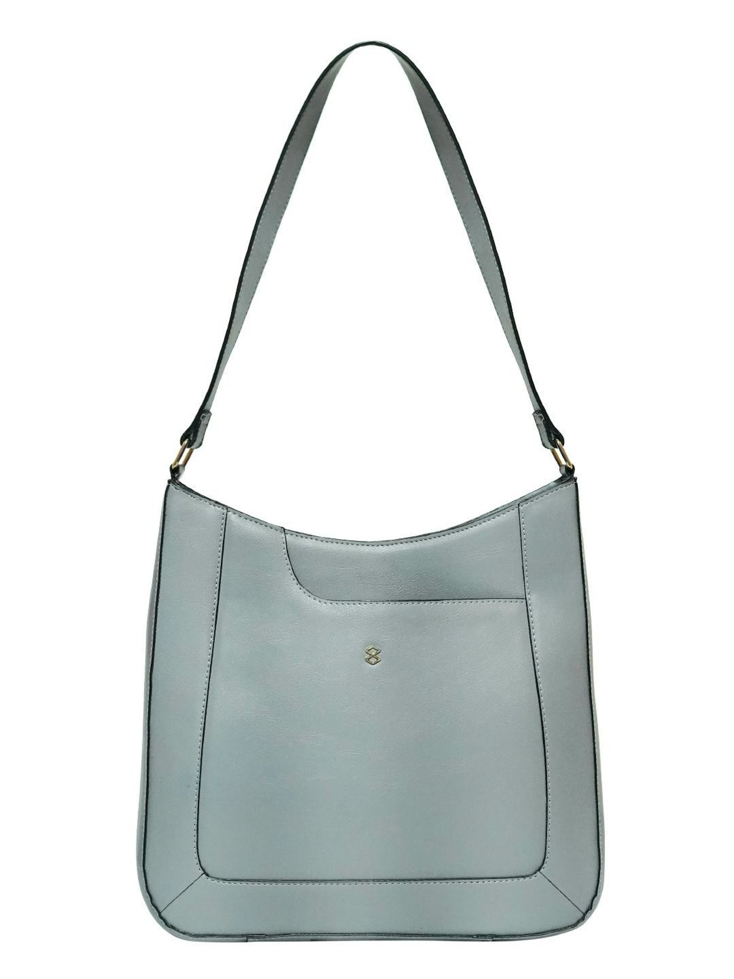 Horra Grey Large Hobo Bag