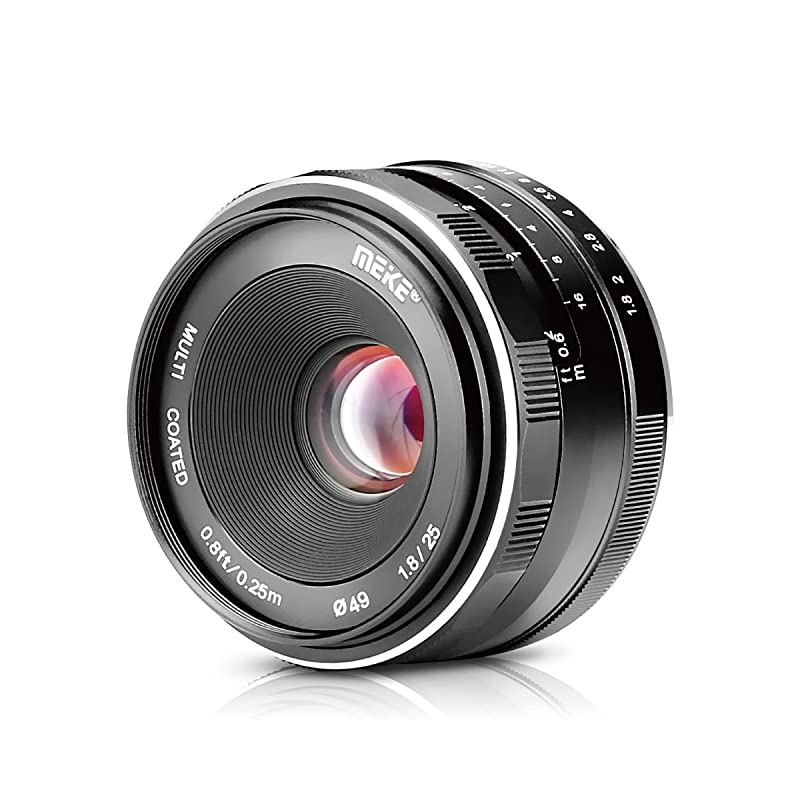 25mm F18 Large Aperture Wide Angle Lens Manual Focus Lens fit Fujifilm X Mount Mirrorless Cameras XPro2 XE3 XT1 XT2 XT3 XT4 XT10 XT20 XA2 XE2 XT100 XT200 XE1 XM1 XA1 XPro1 XS10