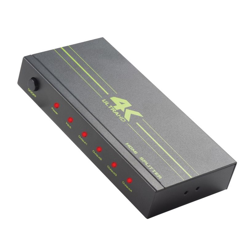 Philips 3 Port HDMI Switch - Black