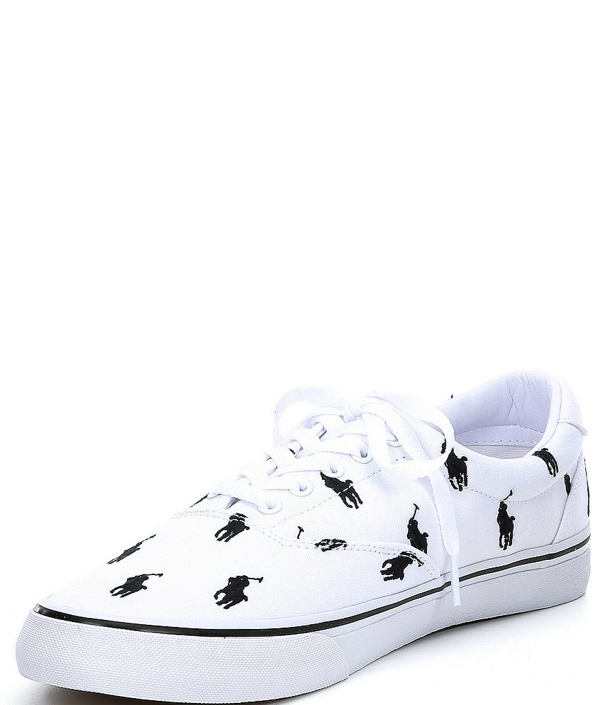 Polo Ralph Lauren Men's Thorton Embroidered Lace-Up Sneakers