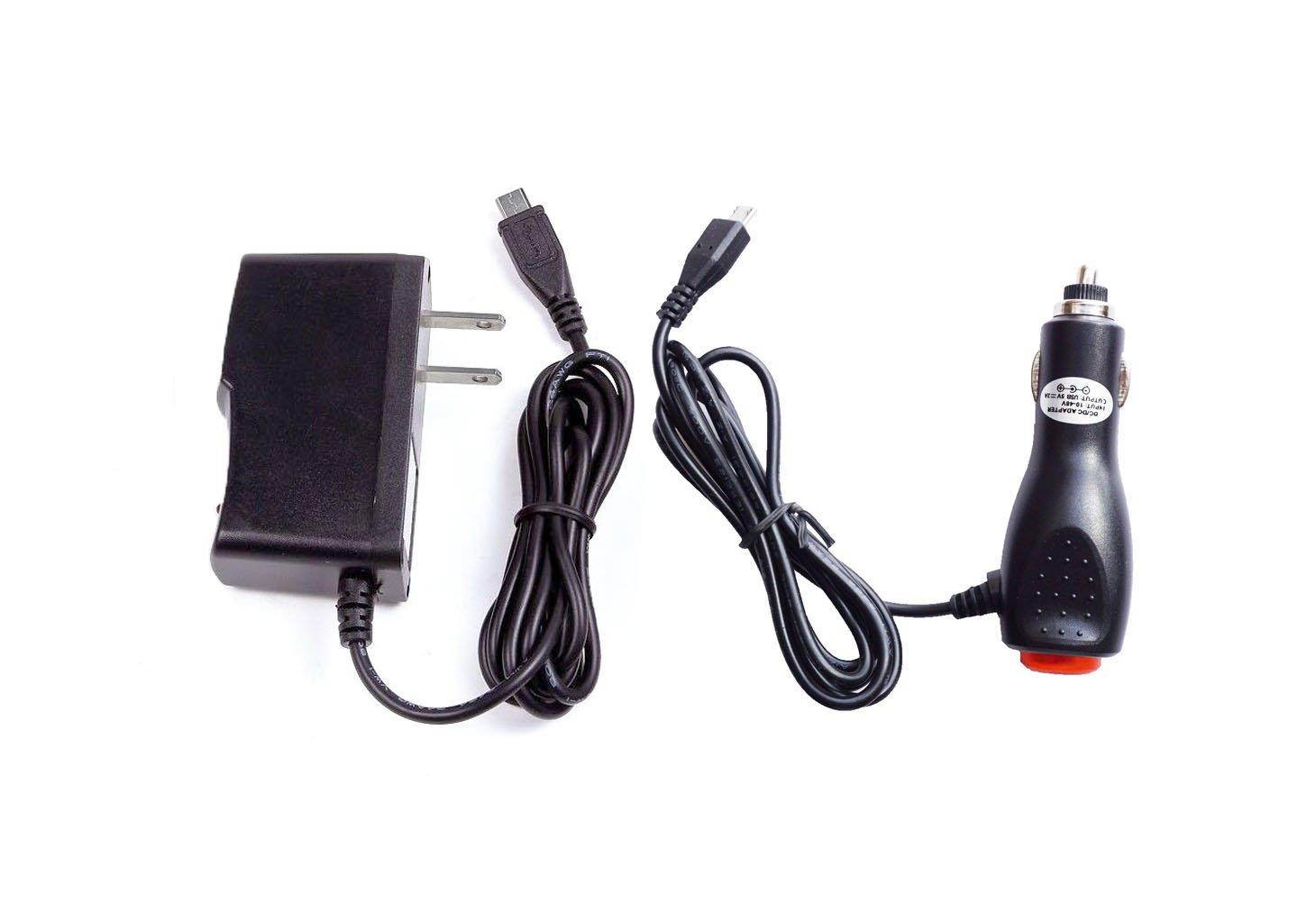 MaxLLTo 2A Car Charger+AC/DC Power Adapter For Chromo Noria Slimx 7.9" Android Tablet PC