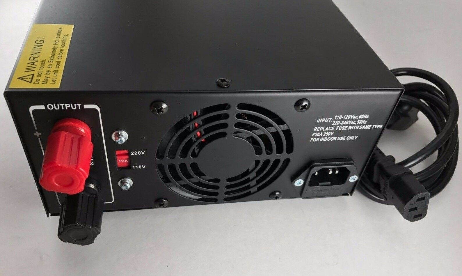 DELTA DPS60M 60 Amp 12v AC/DC Power Supply w/ Volt AMP Meter Ham CB Radio