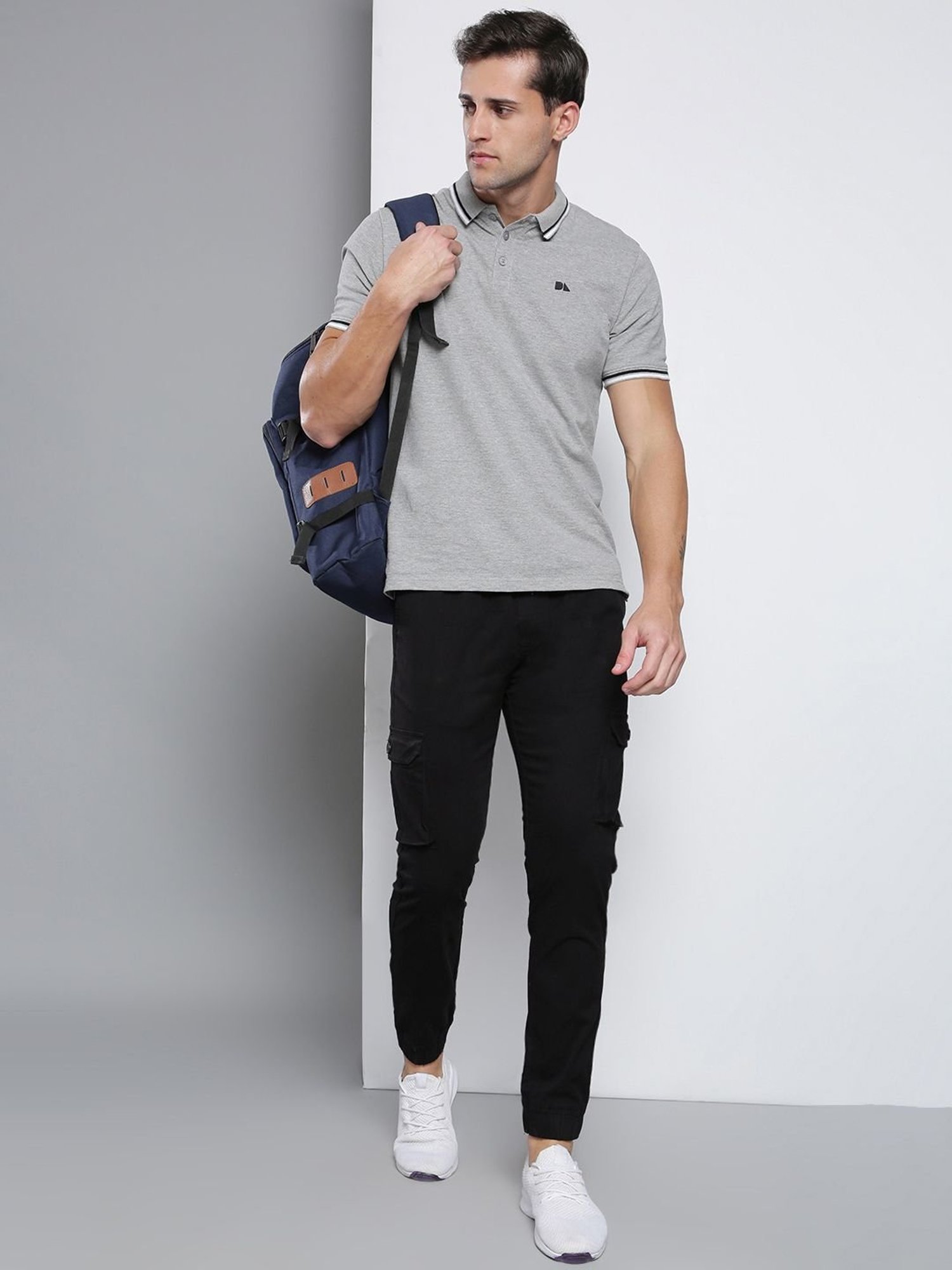 Dennis Lingo Black  Slim Fit Joggers