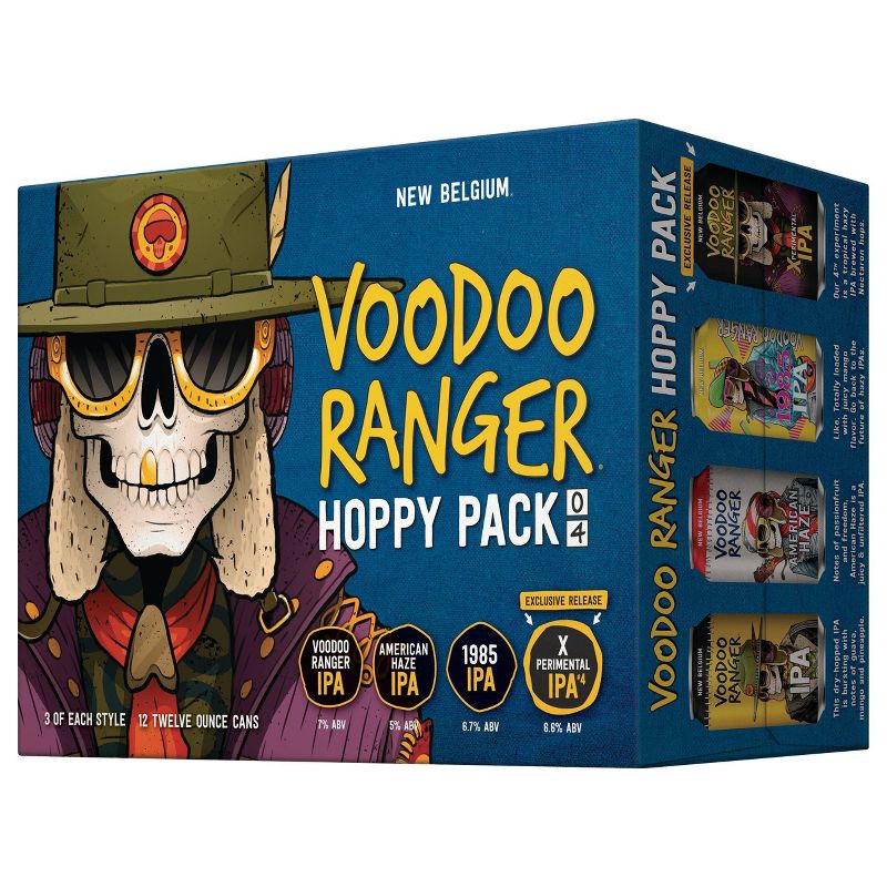New Belgium Brewing Voodoo Ranger Hoppy Variety Pack - 12pk/12 fl oz Cans