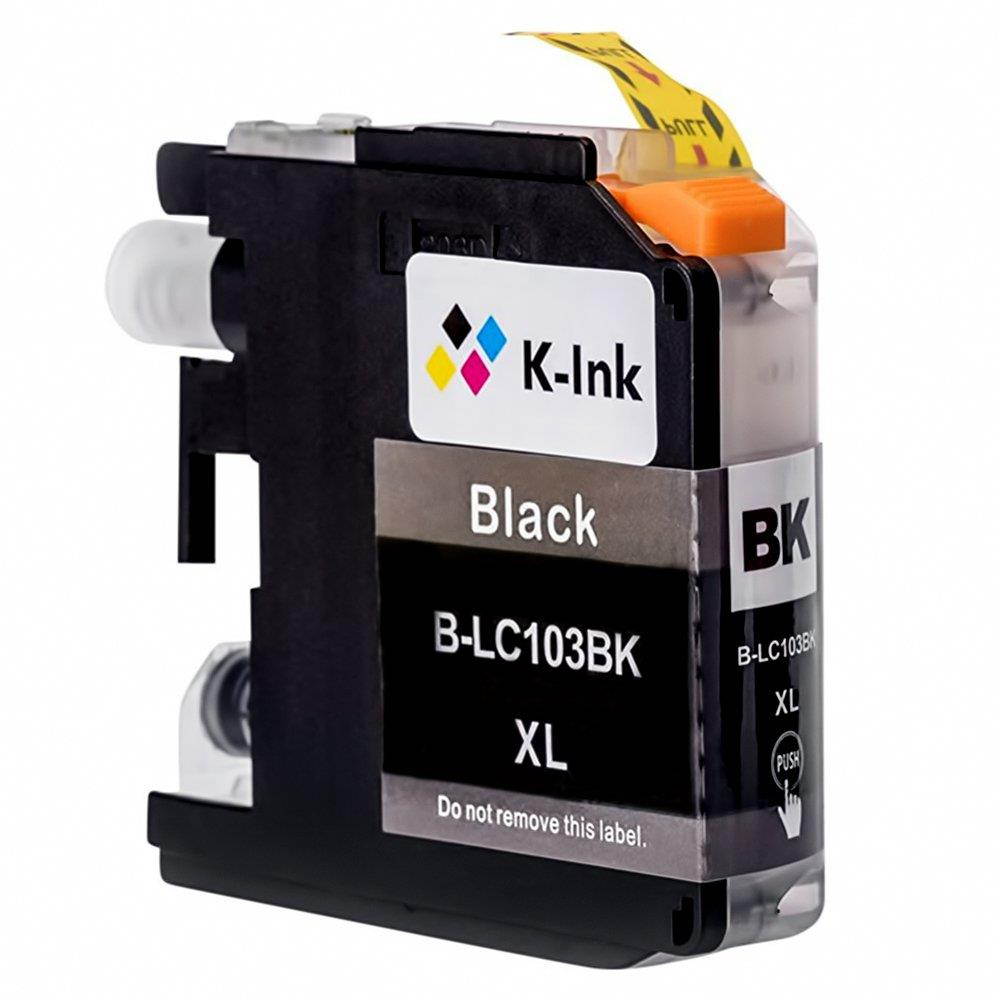 K-Ink Compatible Ink Cartridge Replacement for Brother LC103 LC 103XL 101XL LC101 (10 Pack)