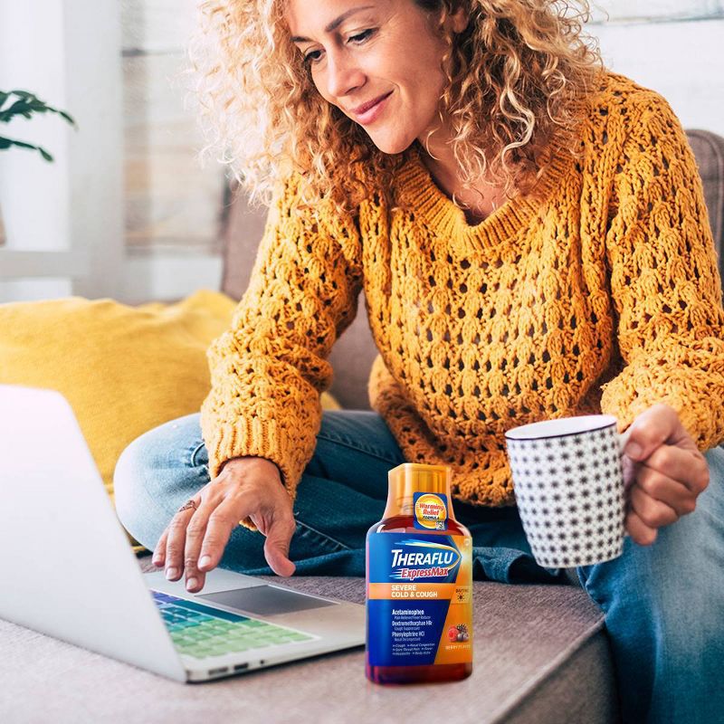 Theraflu ExpressMax Severe Cold & Cough Day/Night Relief Liquid - 8.3 fl oz/2ct