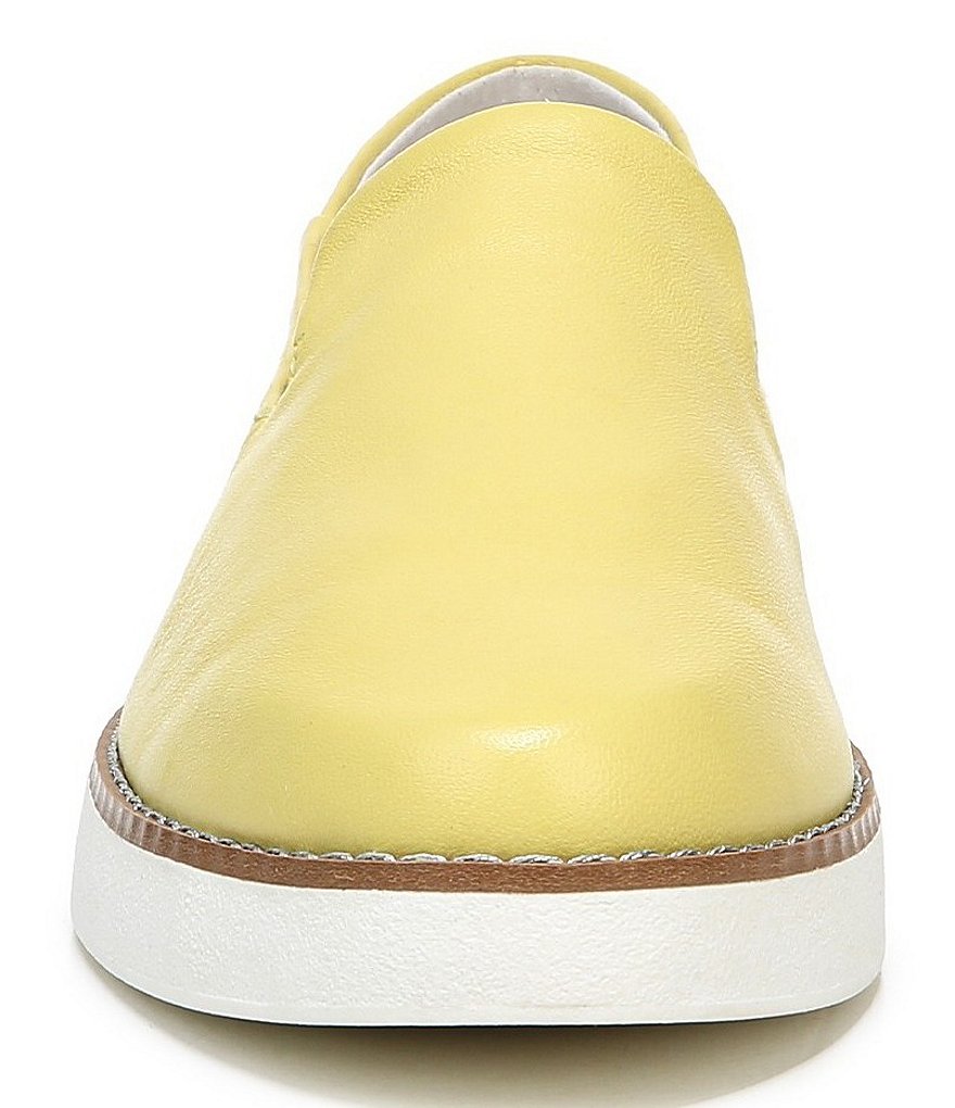Franco Sarto Iconic Leather Slip-On Platform Sneakers