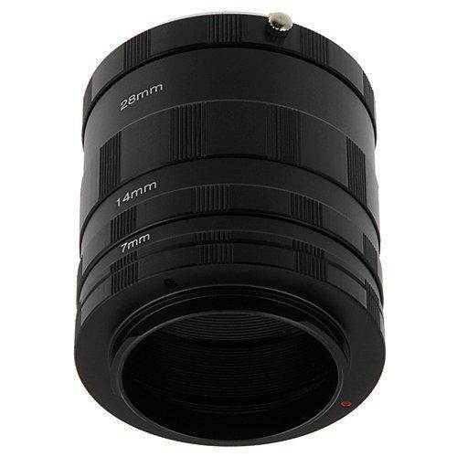 Fotodiox Macro Extension Tube Set for Sony Alpha E-Mount Mirrorless Cameras