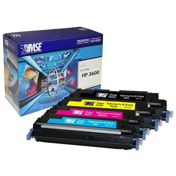 MSE Compatible MICR Secure Black Toner Cartridge (Alternative for HP 501A/Q6470A)