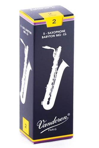 Vandoren 5 Baritone Saxophone #2 Reeds
