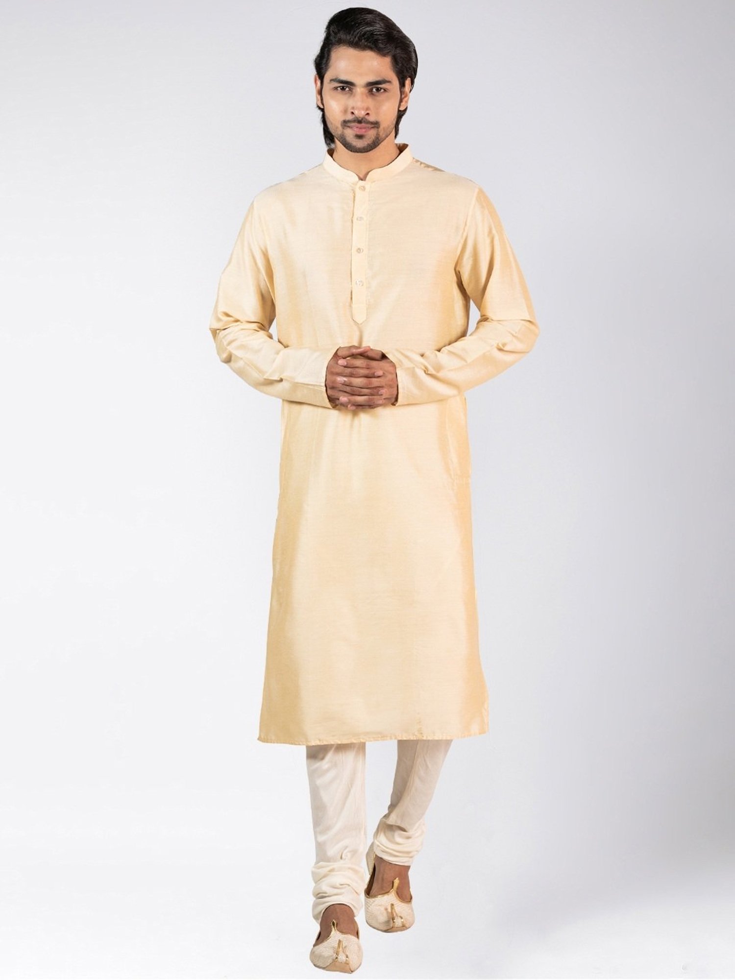 KISAH Yellow Regular Fit Kurta Bottom Set