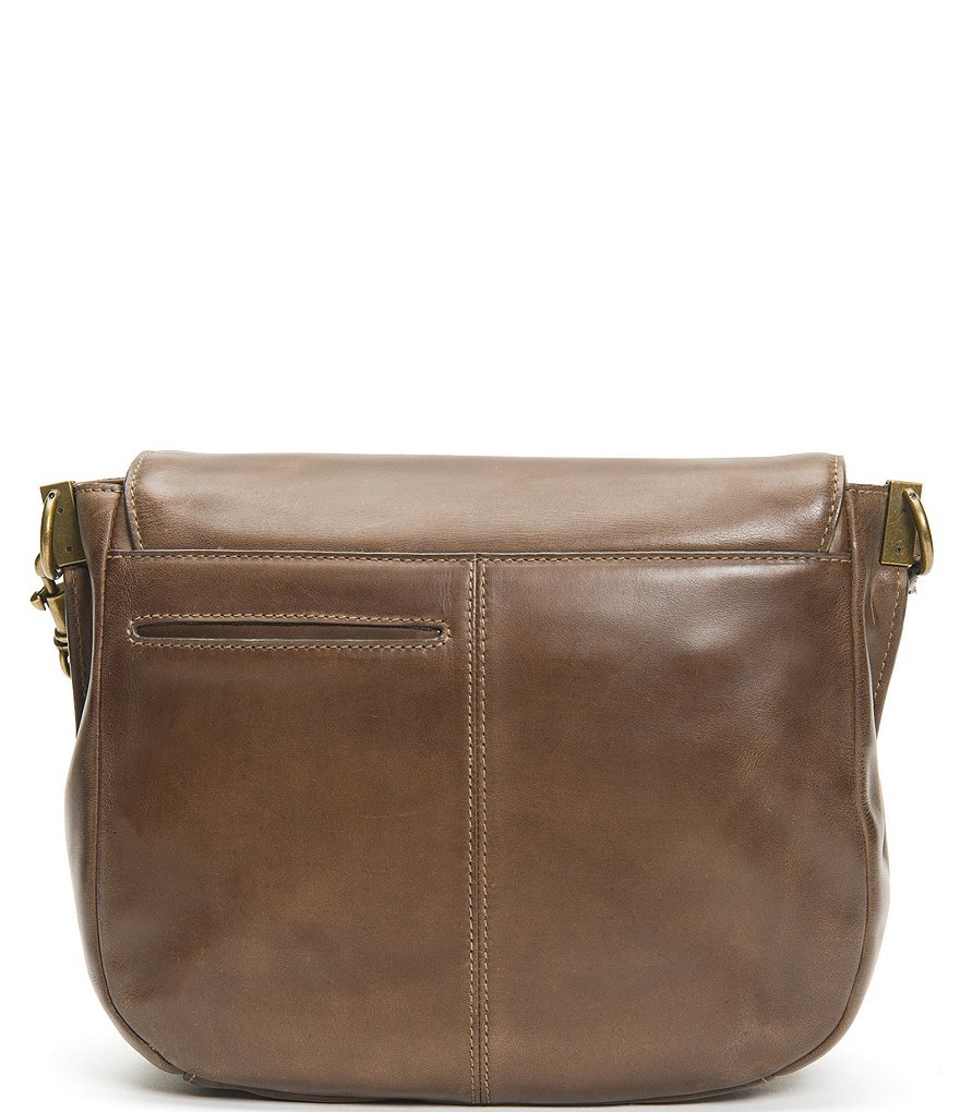 Frye Farrah Flap Antiqued Leather Shoulder Bag