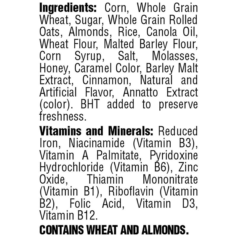 Honey Bunches With Almonds Breakfast Cereal - 18oz - Post